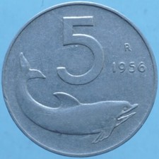 REPUBBLICA ITALIANA 5 LIRE