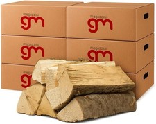 Legna Da Ardere essiccata 100% Faggio tronchetti Da 25Cm 15Kg x 6 Cartoni