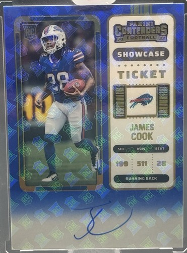 James cook 2022 panini - james,