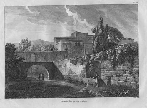 Roma incisione - roma,