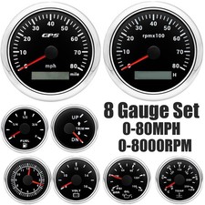 Set 8 manometri 85 mm GPS