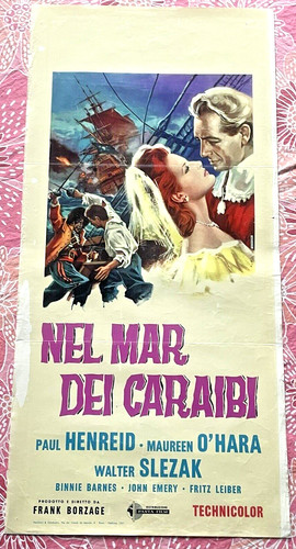 Locandina nel mar dei caraibi - locandina,