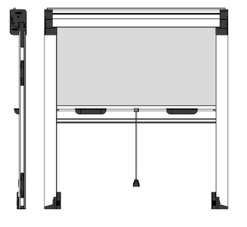 Zanzariera rullo kit per - kit,