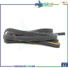 Guarnizioni Per Stufe Forni a Pellet Legna Forma Schiacciata Autoadesiva 2,5 MT