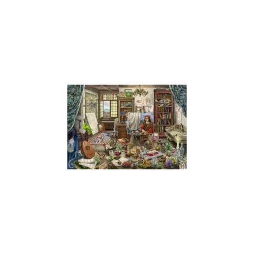 Escape puzzle studio artista - studio,