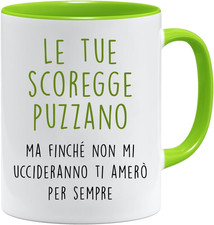 Tazza San Valentino/Le Tue Scoregge Puzzano - Tazza/Mug Idea Regalo Originale Di