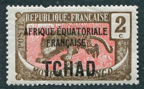 Chad 1924 marrone - chad, 2c