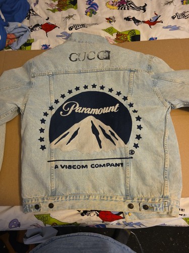 Gucci paramount denim - denim, faux
