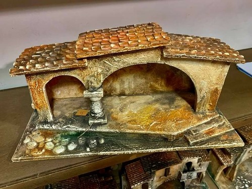 Presepe stile popolare capanna