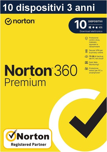 Norton 360 premium 2026 - 360, 10