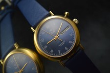 PINKO ULTRARARE MEN'S AUTOMATIQUE DAY-DATE MONOPUSHER 37MM VINTAGE DRESS WATCH