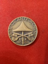 Medaglia in bronzo Sede Vacante 1963 Aloisi Masella - Bellissima! NC