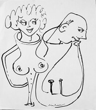 Salvatore Marchese - Disegno originale firmato