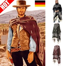 Poncho cowboy western 2025