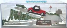 Modellino scala 1:43 DIORAMA FIAT 500 GAMINE VIGNALE (Hachette)
