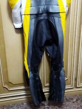 Tuta moto pelle divisibile 2 due pezzi giacca e pantalone separabili sdoppiabile
