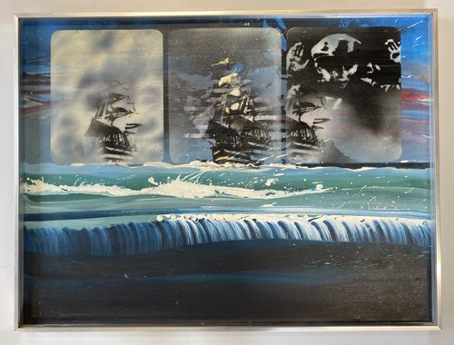 Quadro dipinto olio - quadro, p