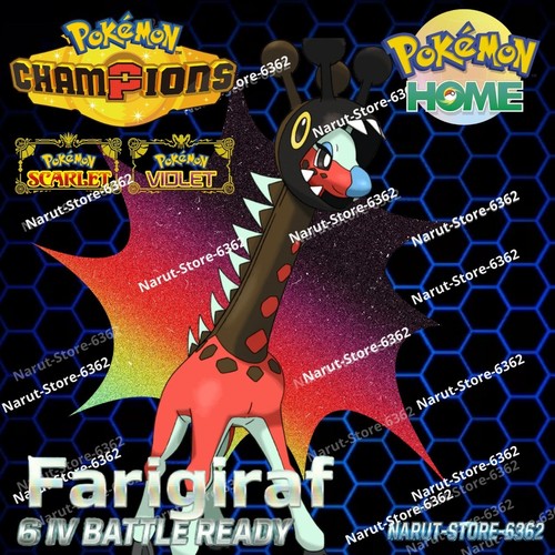Farigiraf 6iv shiny - farigiraf🔥6iv,