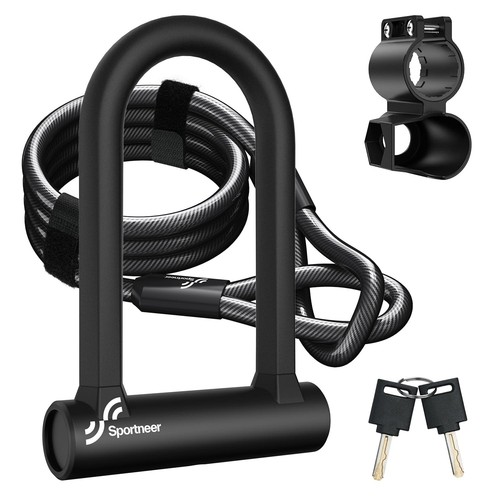Sportneer lucchetto bici - lucchetto,