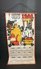 Calendario da parete vintage