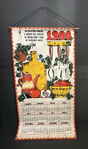 Calendario parete vintage - calendario,