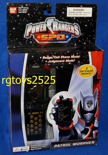Distintivo power rangers spd - power,