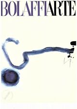 VICTOR PASMORE "INDACO" fotolitografia firmata numerata timbrata Bolaffi Arte