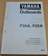 Yamaha Marine F20A F25A Motor