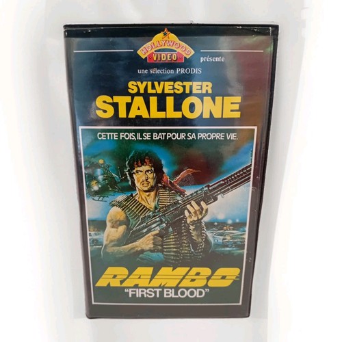 Vhs rambo first blood s - k7,
