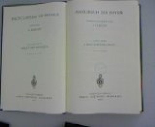 Handbuch der physik - der, physik.