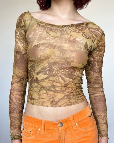 Top maglia vintage y2k - top,