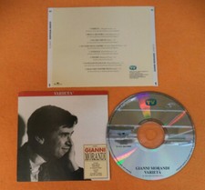 CD GIANNI MORANDI Varieta 