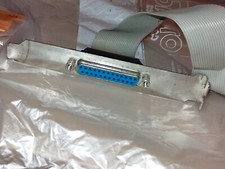 ESPANSIONE PORTA STAPANTE PARALLELA 25PIN USATA + STAFFA POSTERIORE PC DESKTOP