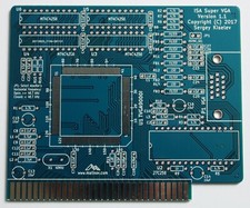 PCB ISA Super VGA Trident