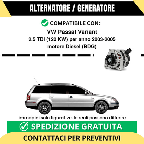 Alternatore passat variant - vw,