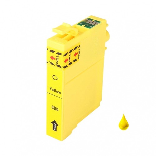 Cartuccia epson t0804 giallo - cartuccia,