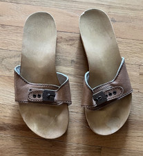 Zoccolo sandalo vintage anni