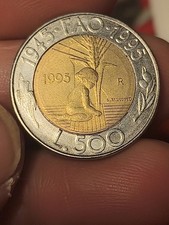 Moneta 500 lire Repubblica di