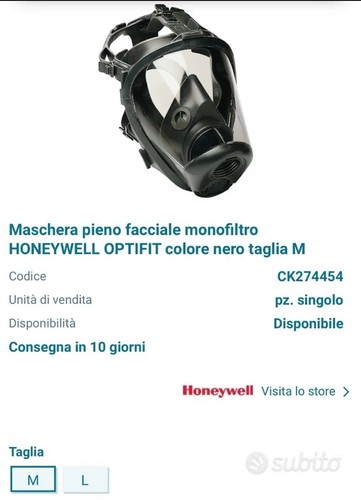 Maschera panoramica con - maschera,