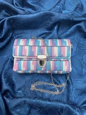 Borsa fatta a mano rete canvas