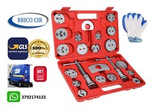 Set 24 Pezzi Arretratore Pistoncini Freno Kit Ripristino Pistoni Freno a Disco+o