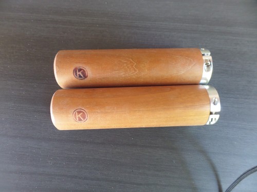 Maniglie manubrio legno bici