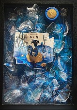 Quadro Con Vetro Bottiglie