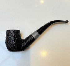 Ashton Ebony XX Tobacco Smoking Pipe With Silver Band- New
