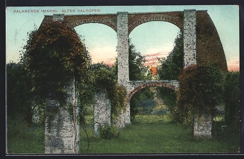 Cartolina kalkberge vecchia - cartolina,