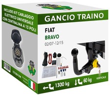 Gancio Verticale Estraibile