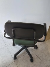 HomCom Sedia da Ufficio Ergonomica Poltrona Presidenziale in Tessuto Regolabile