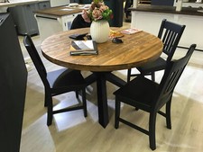 Tavolo tondo industrial