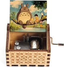  Carillon vintage in legno inciso a manovella , ADITAM