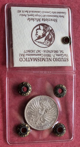 Lira 1901 aquila sabauda - 1,